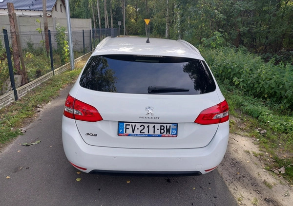 Peugeot 308 cena 55900 przebieg: 99511, rok produkcji 2020 z Wałbrzych małe 56